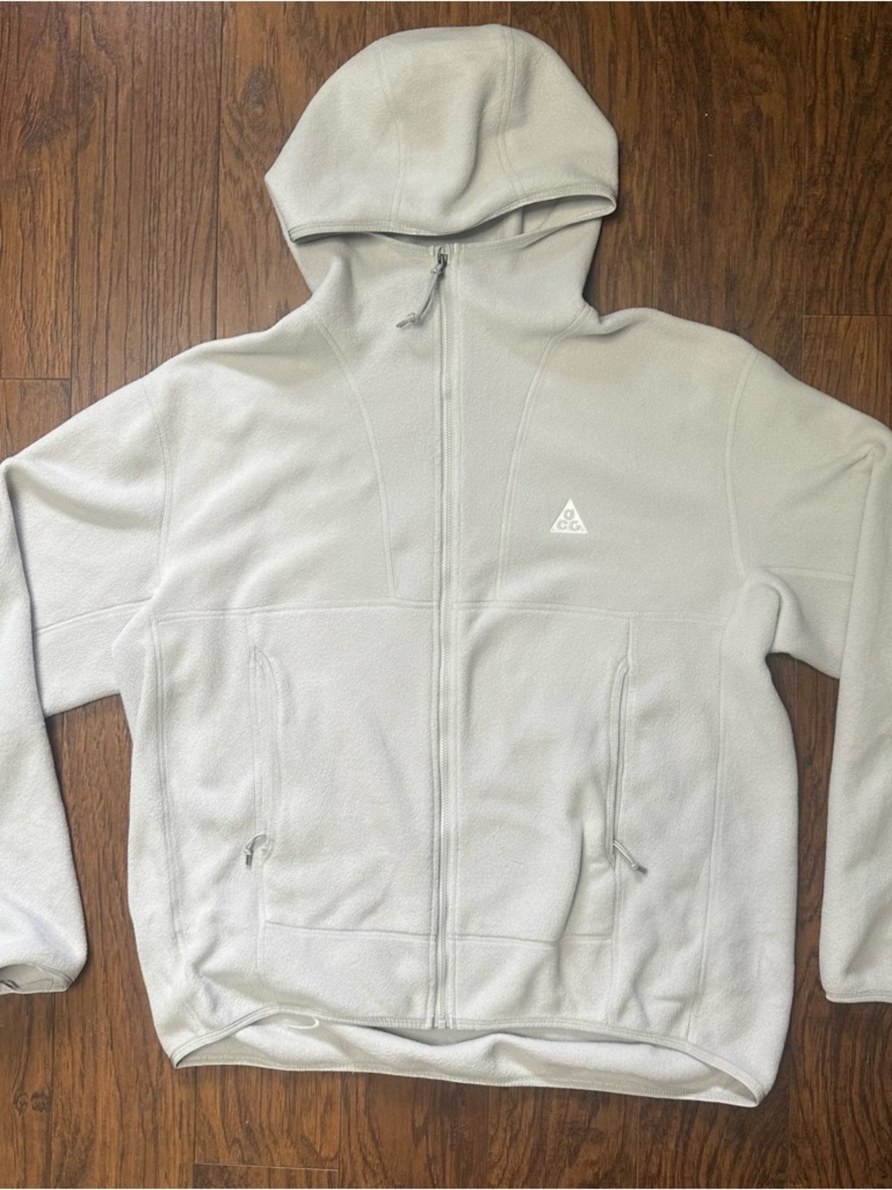 Nike ACG Wolf Tree Full-Zip Polartec Fleece Hoodie Mens large